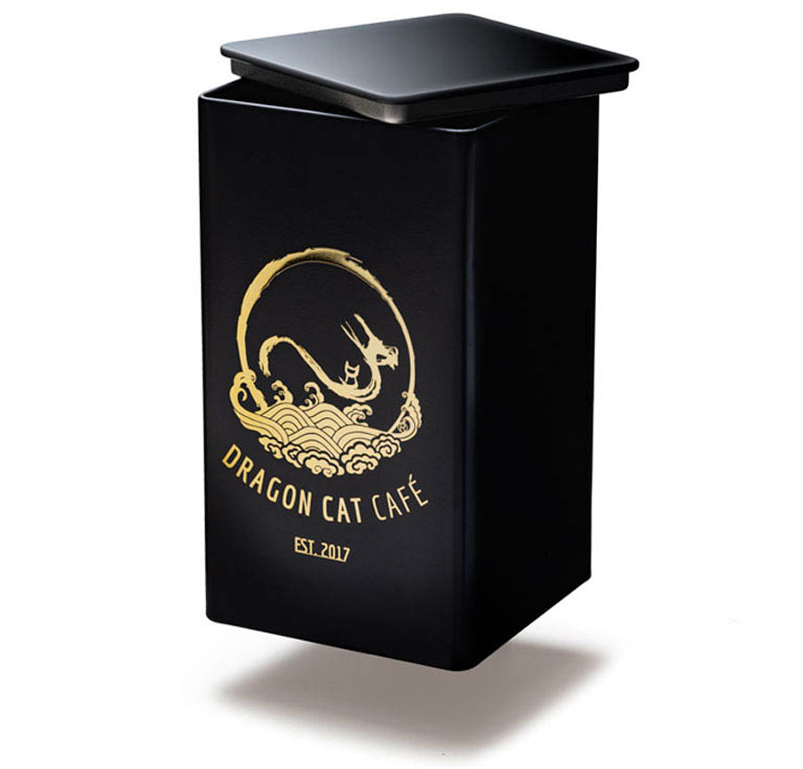 Black & Gold Tin